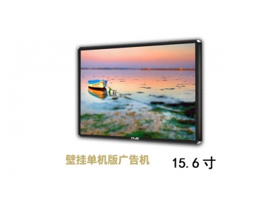 15.6寸壁掛廣告機單機版